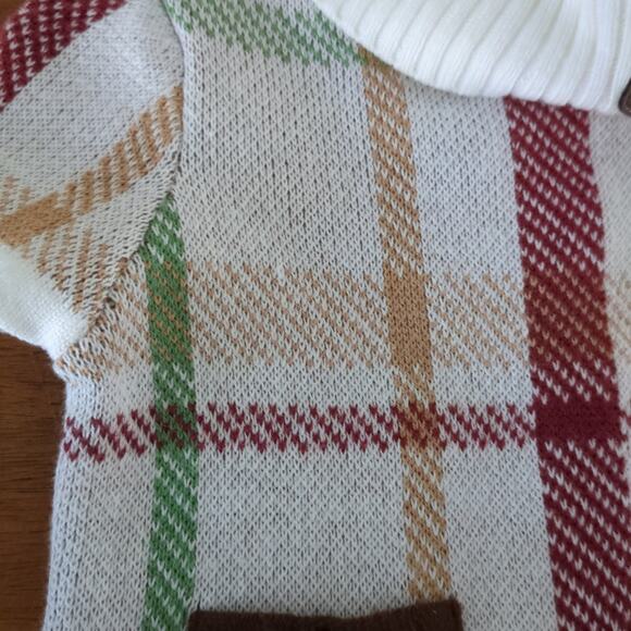 Janie and Jack The Saddle Club Sweater Dress baby girl size 12-18M New no tags - Picture 4 of 12